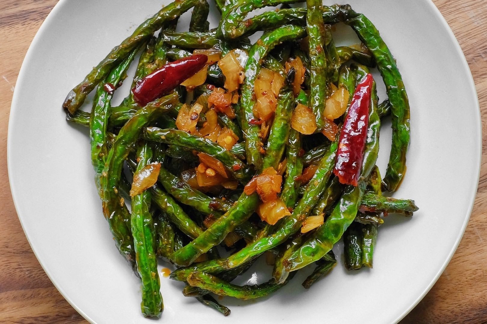 Tso Chinese Takeout & Delivery Szechuan Dry Green Beans